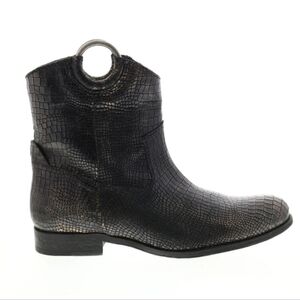 Frye Melissa Harness Pull on Short Women's Leather Boots